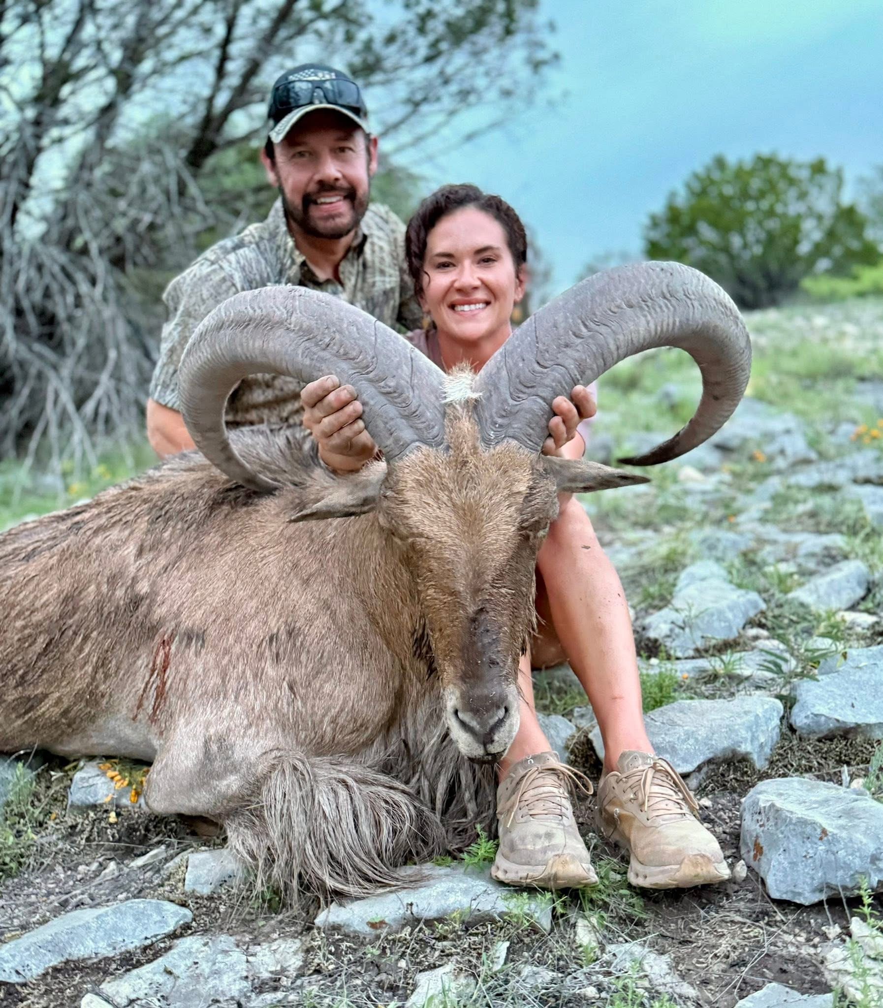 A hunter sharing a mountain hunting memory
